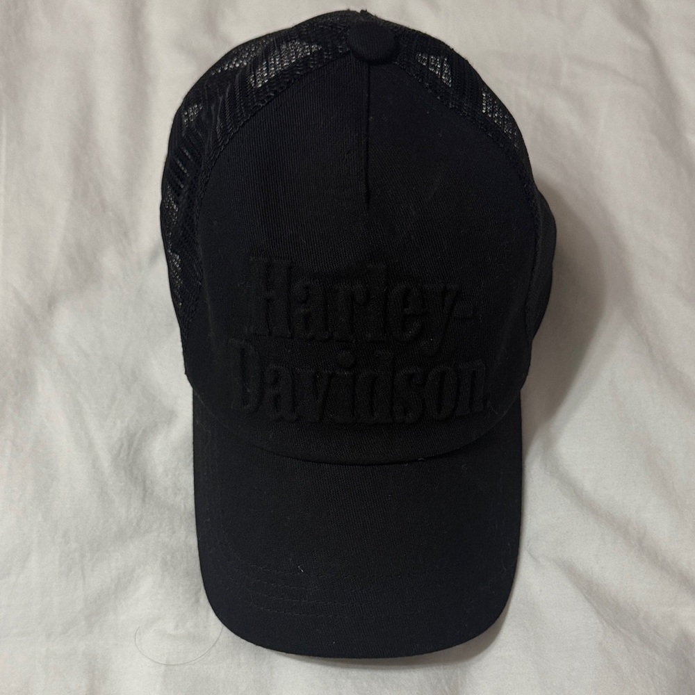 Harley-Davidson Black Mesh Hat